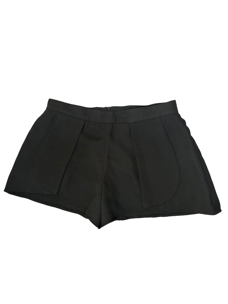 Ella Moss Black Dress Shorts Girls 14 Nwt Draped Flowy Dressy Shorts — image 4 of 7